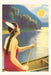 Vintage Journal Indian Maiden Watching Sunset by Found Image Press