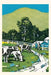 Vintage Journal Cows in the Pasture by Found Image Press
