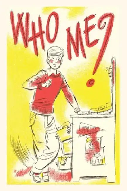 Vintage Journal Who Me? Cartoon Kid by Found Image Press