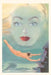 Vintage Journal Naked Man Swimming, Big Face by Found Image Press