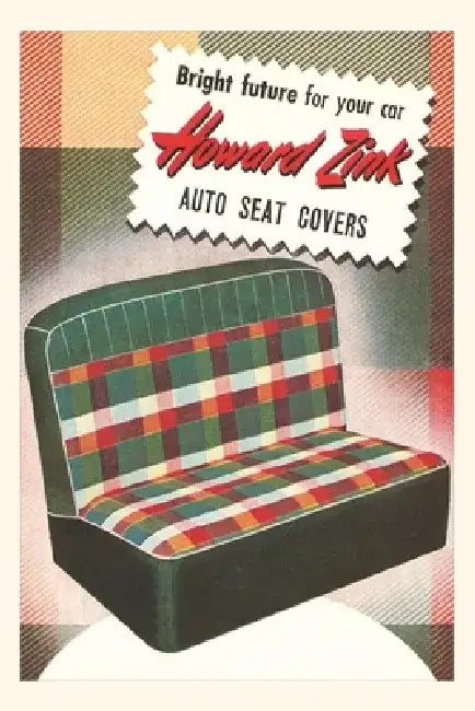 Vintage Journal Howard Zink Seat Covers by Found Image Press