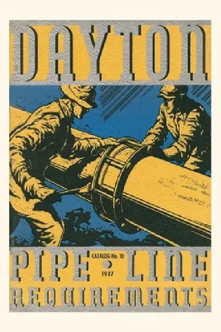 Vintage Journal Dayton Pipeline Requirements Pamphlet by Found Image Press