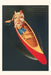 Vintage Journal Couple in Canoe by Found Image Press
