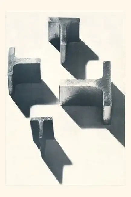 Vintage Journal Shadows on Beam Sections by Found Image Press