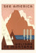 Vintage Journal See America, Montana Travel Poster by Found Image Press