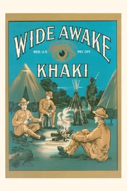 Vintage Journal Wide Awake Khaki Uniforms Ad by Found Image Press