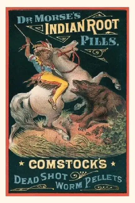 Vintage Journal Dr. Morse's Indian Root Pills by Found Image Press