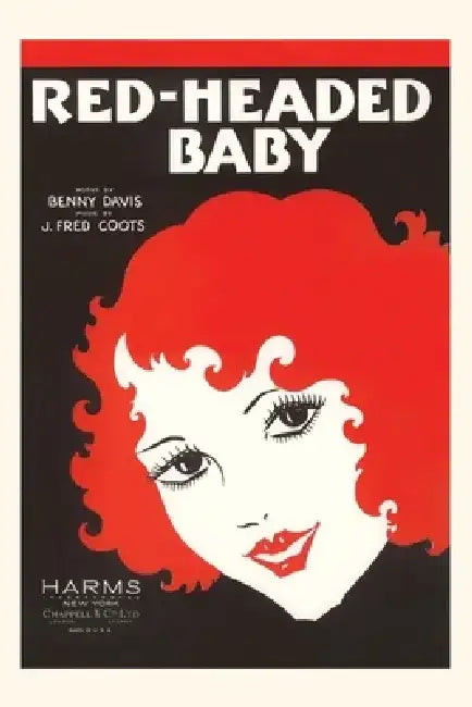 Vintage Journal Sheet Music for Red-headed Baby by Found Image Press
