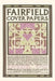 Vintage Journal Fairfield Cover Paper, Arts & Crafts by Found Image Press