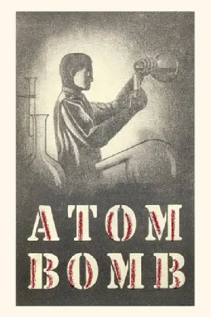 Vintage Journal Atom Bomb Chemist by Found Image Press