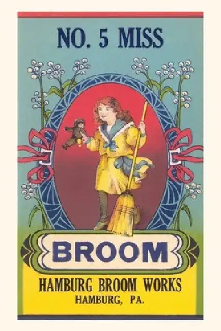 Vintage Journal No. 5 Miss Broom by Found Image Press