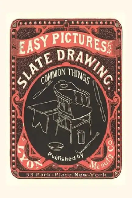 Vintage Journal Easy Pictures for Slate Drawing by Found Image Press