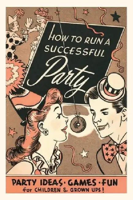 Vintage Journal How to Run Successful Party by Found Image Press