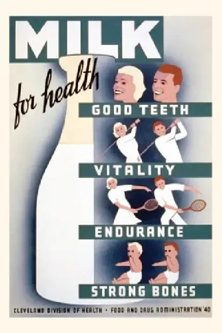 Vintage Journal Milk Promotion by Found Image Press