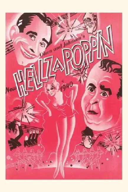 Vintage Journal One-Sheet for Hellza Poppin by Found Image Press