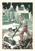 Vintage Journal Industrious Boy Mowing Lawn by Found Image Press