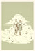 Vintage Journal Couple Strolling on Cloud by Found Image Press