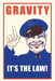 Vintage Journal Gravity, It's the Law by Found Image Press