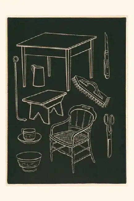 Vintage Journal Assorted Domestic Goods by Found Image Press