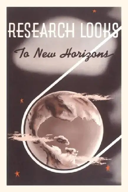 Vintage Journal Research Looks to New Horizons by Found Image Press