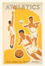 Vintage Journal WPA Athletics Poster by Found Image Press