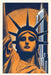 Vintage Journal Head of Statue of Liberty by Found Image Press