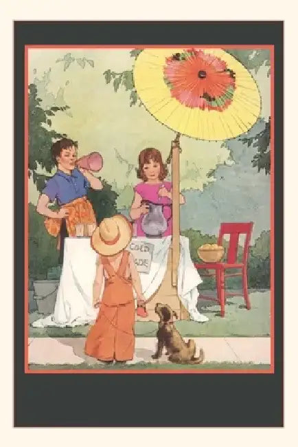Vintage Journal Children's Lemonade Stand by Found Image Press
