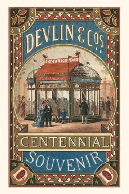 Vintage Journal Devlin Centennial Souvenir by Found Image Press