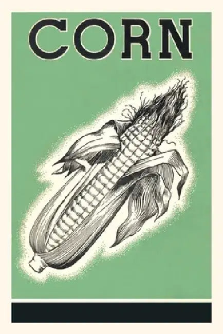 Vintage Journal Corn by Found Image Press