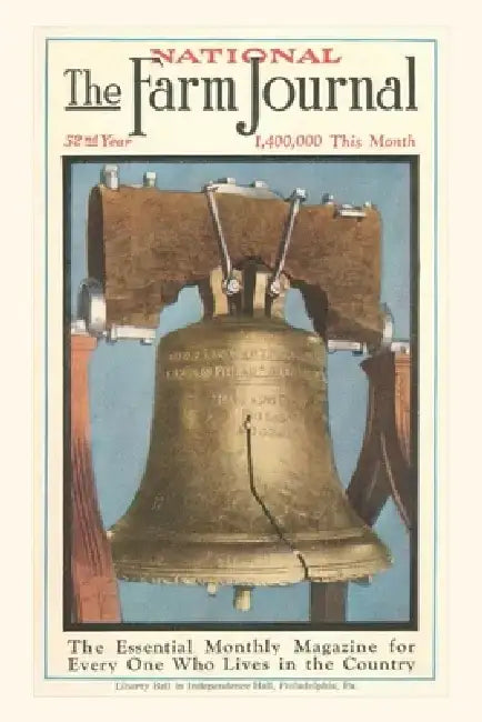 Vintage Journal National Farm Journal Cover by Found Image Press
