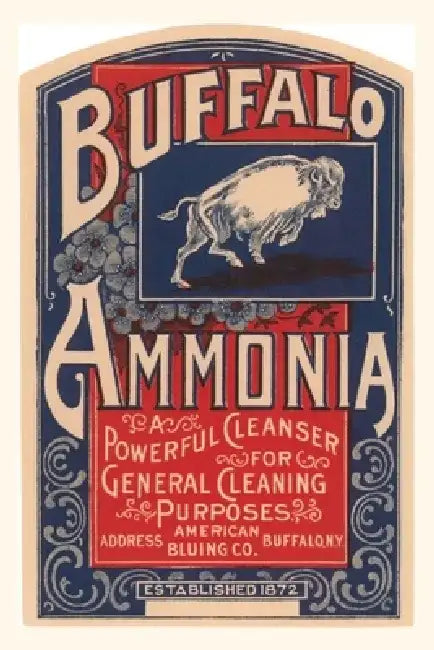 Vintage Journal Buffalo Ammonia by Found Image Press