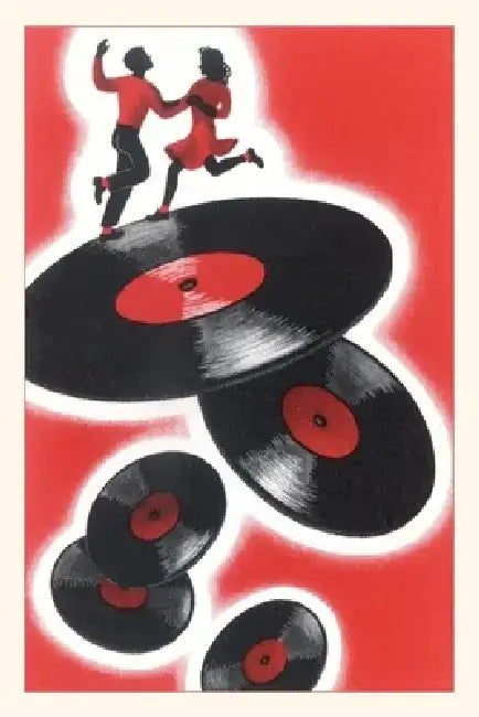 Vintage Journal Jitterbugging on Platters by Found Image Press