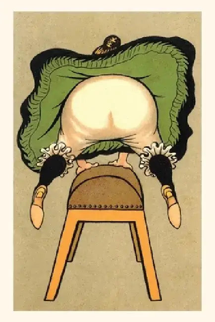 Vintage Journal Woman Jumping Over Vault horse by Found Image Press