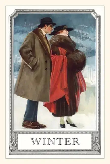 Vintage Journal Fashion in Winter by Found Image Press