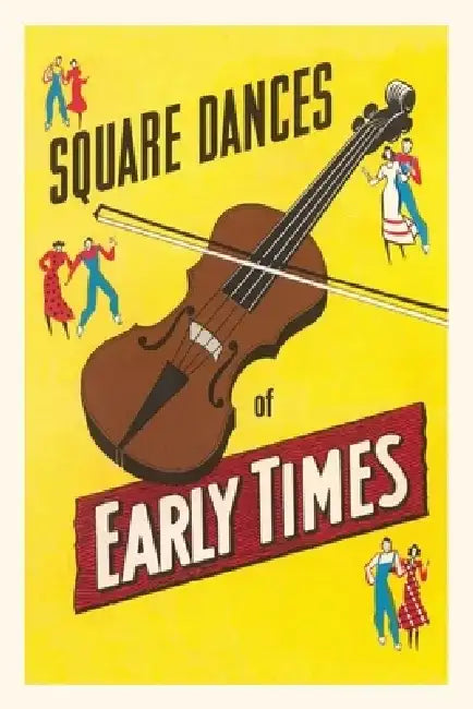Vintage Journal Fiddle, Square Dances by Found Image Press
