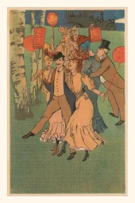Vintage Journal Old Fashioned Dance Party by Found Image Press