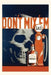 Vintage Journal Don't Mix Gas and Whiskey by Found Image Press
