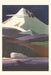 Vintage Journal Streamlined Train and Mountain by Found Image Press