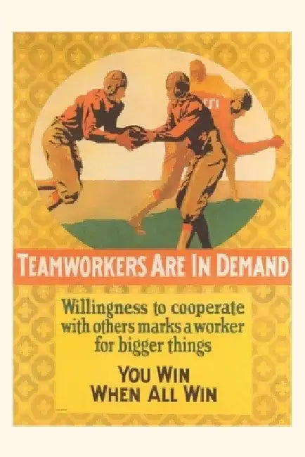 Vintage Journal Team workers are in Demand by Found Image Press