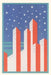 Vintage Journal Square Skyscrapers by Found Image Press