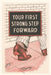 Vintage Journal First Step Forward, Dollar Signs by Found Image Press