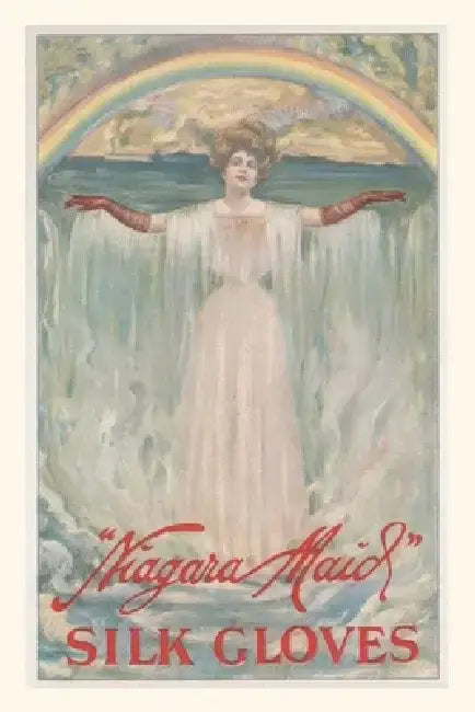 Vintage Journal Ad for Silk Gloves by Found Image Press