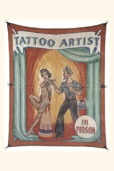 Vintage Journal Tattoo Artist in Person by Found Image Press