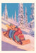 Vintage Journal Winter Sledding by Found Image Press