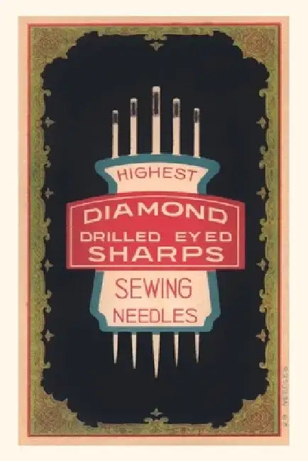 Vintage Journal Sewing Needle Packet by Found Image Press