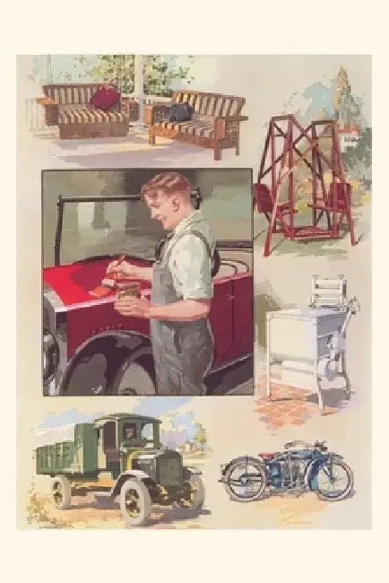 Vintage Journal Workmanship by Found Image Press