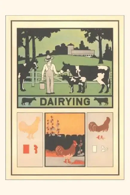 Vintage Journal Dairying Poster by Found Image Press