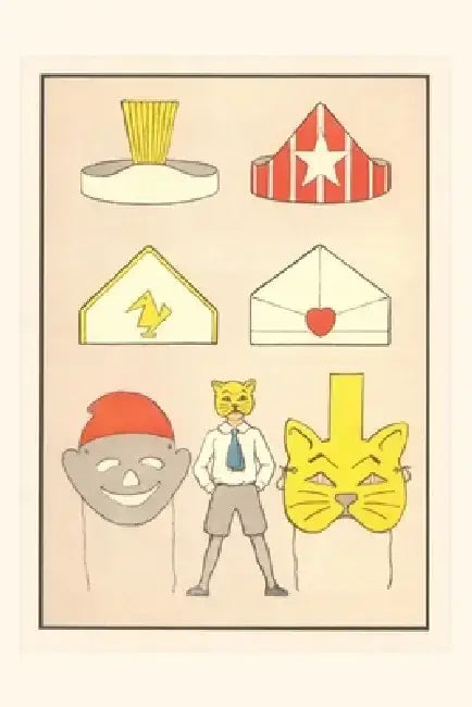 Vintage Journal Hats and Masks by Found Image Press