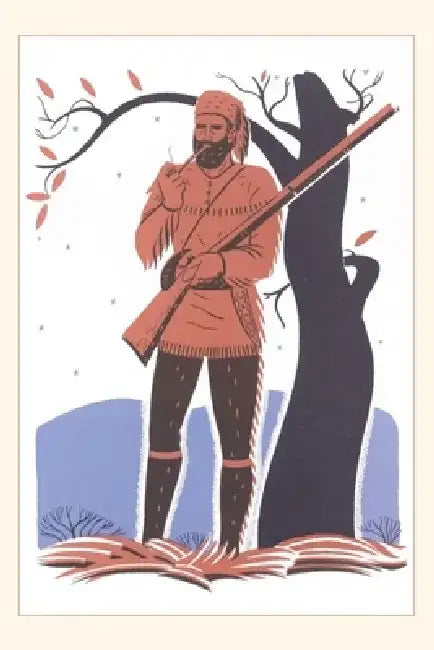 Vintage Journal Frontiersman by Found Image Press