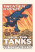 Vintage Journal Join the Tanks by Found Image Press